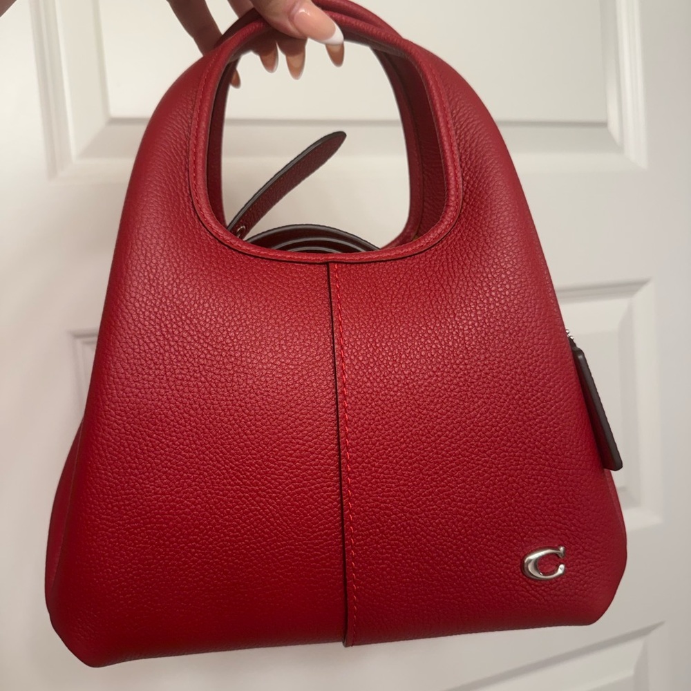 COACH Lana 23 Ruby (silver hardware)